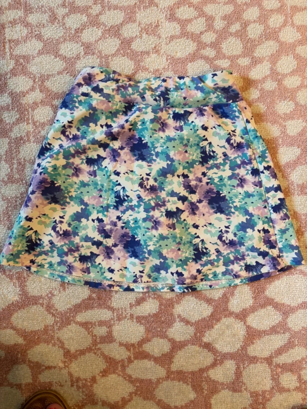 Floral Print Runway Skort - Girls Size 8/10